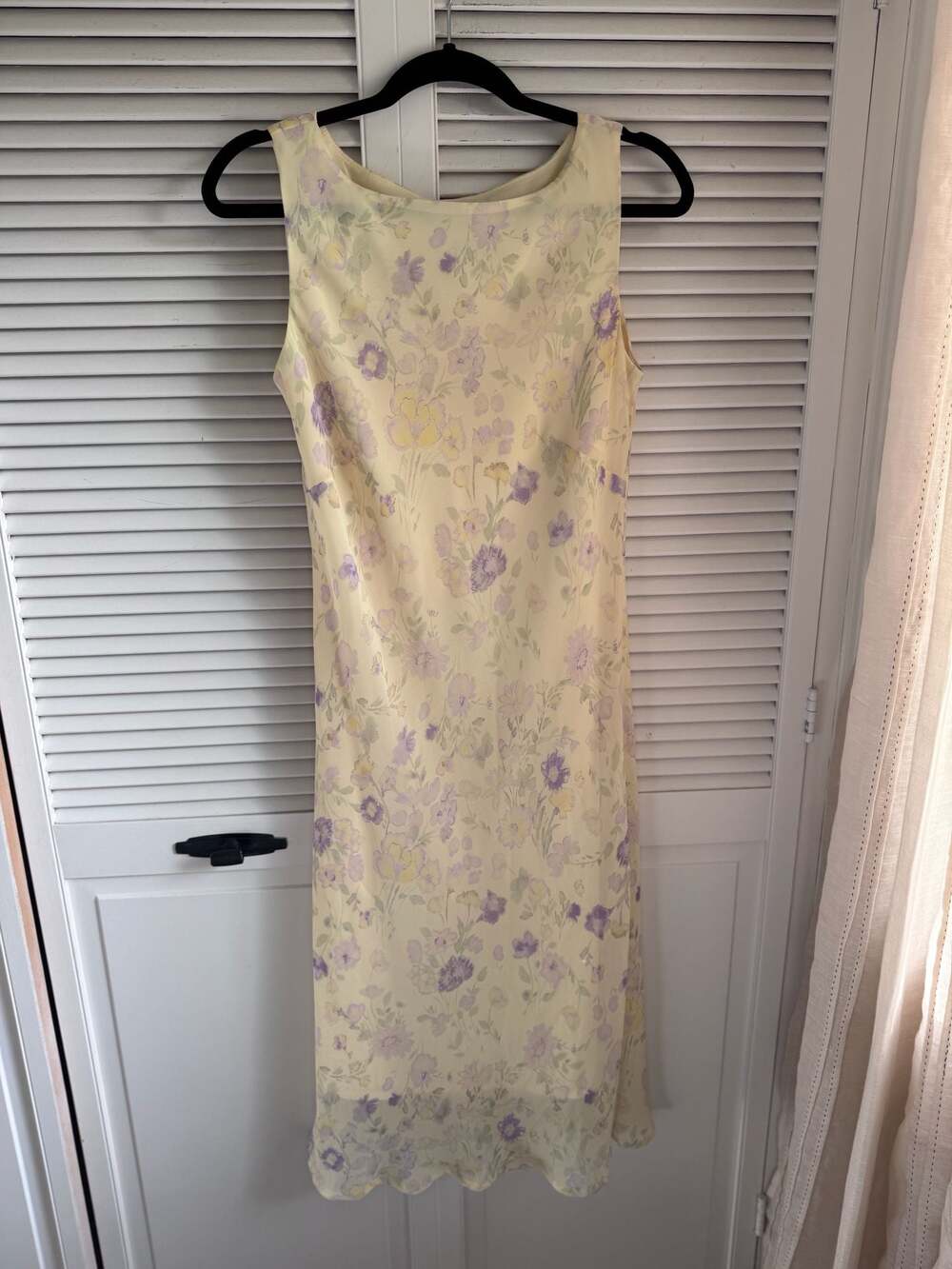 Expressions Vintage Floral Sleeveless Maxi Dress Size 12